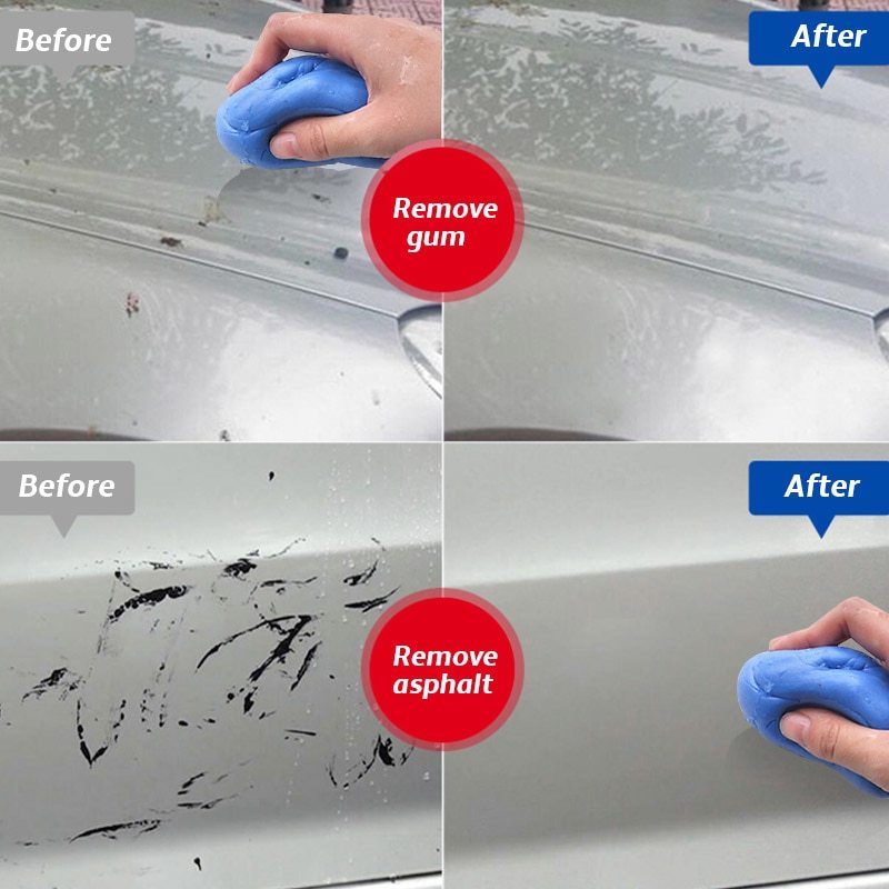 Car Washing Mud Cleaning Car Sludge Desiccant Mud Clean Mud Washing Cleaning Mud Beauty Products Sensory Smiles