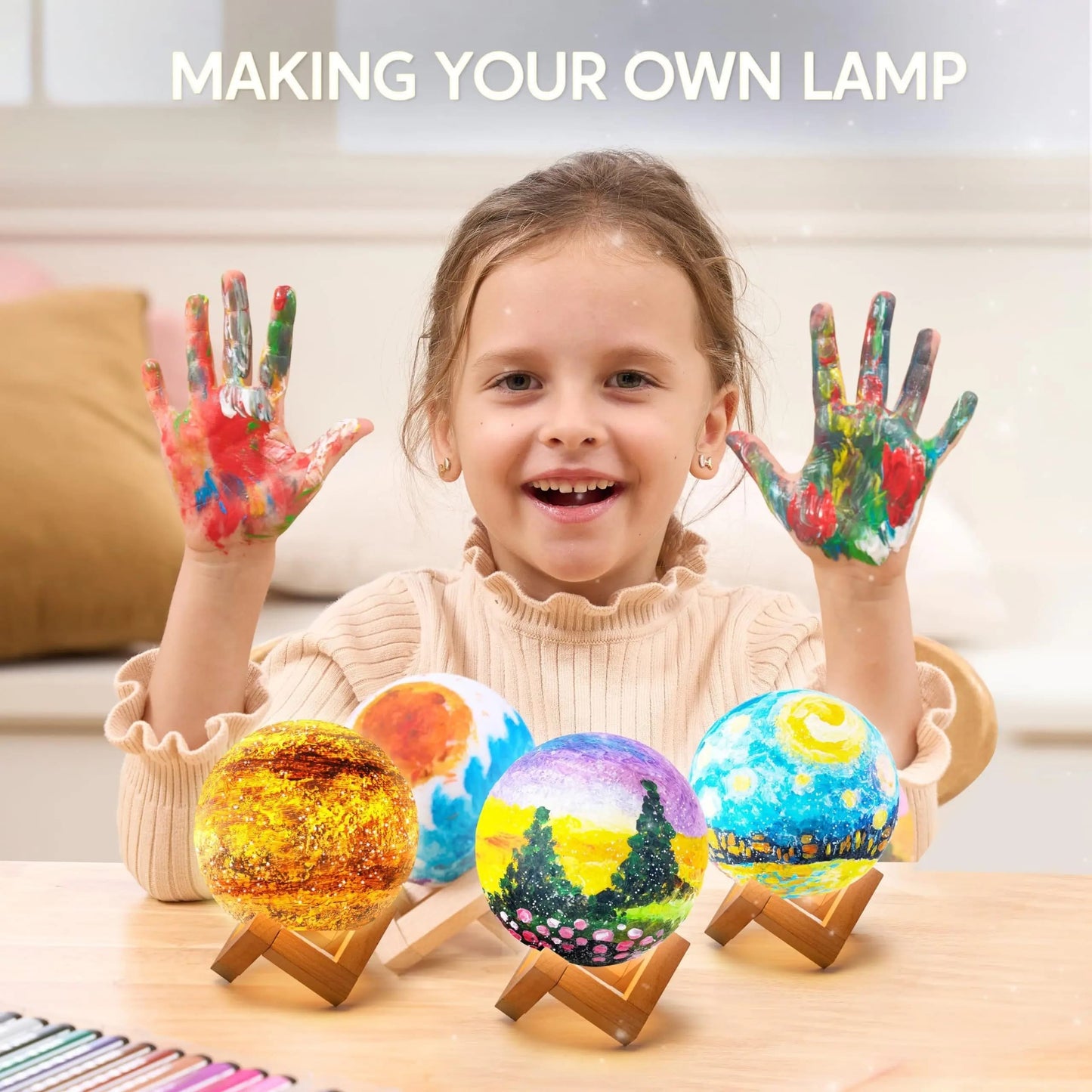 Moon Lamp Craft Kit – Ignite Creativity and Imagination