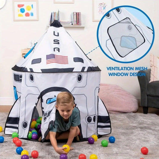 Rocketship Tent – Cozy Space for Creative Play