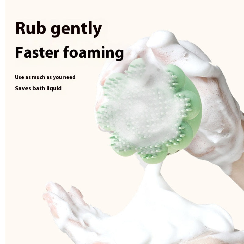 Pets Shower Brush Silicone Bath Massage Comb Pet Products Sensory Smiles