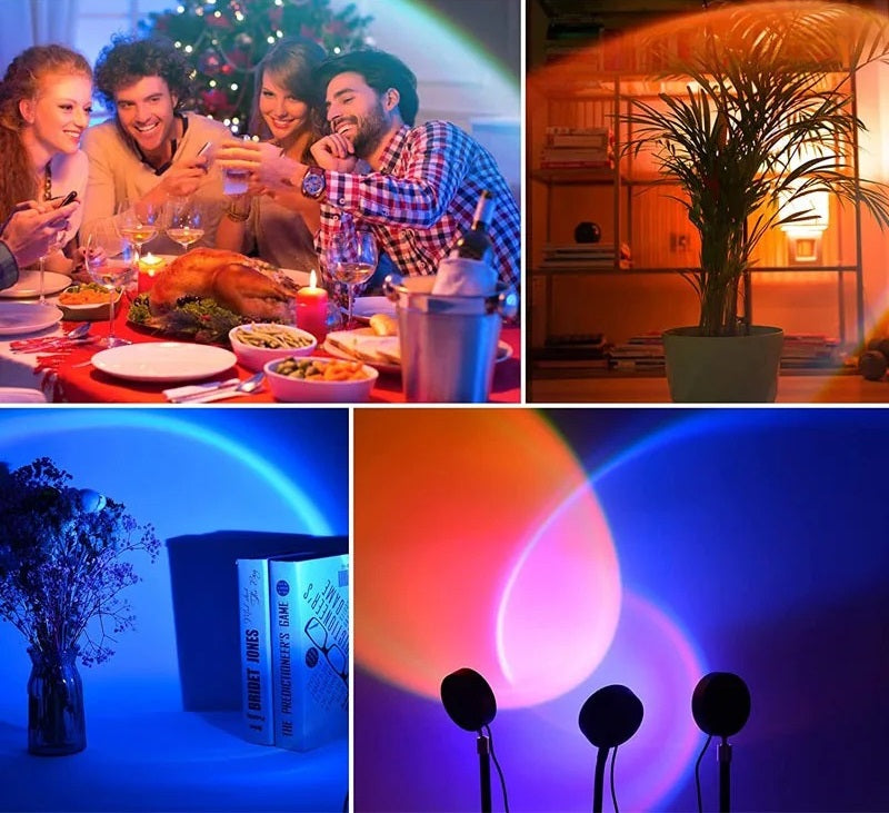 RGB Sunset Lamp Sensory Smiles
