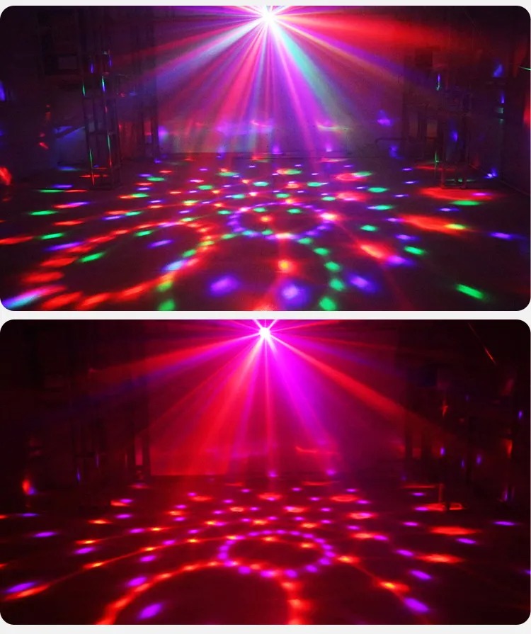 Portable Multi colored Disco Light Sensory Smiles