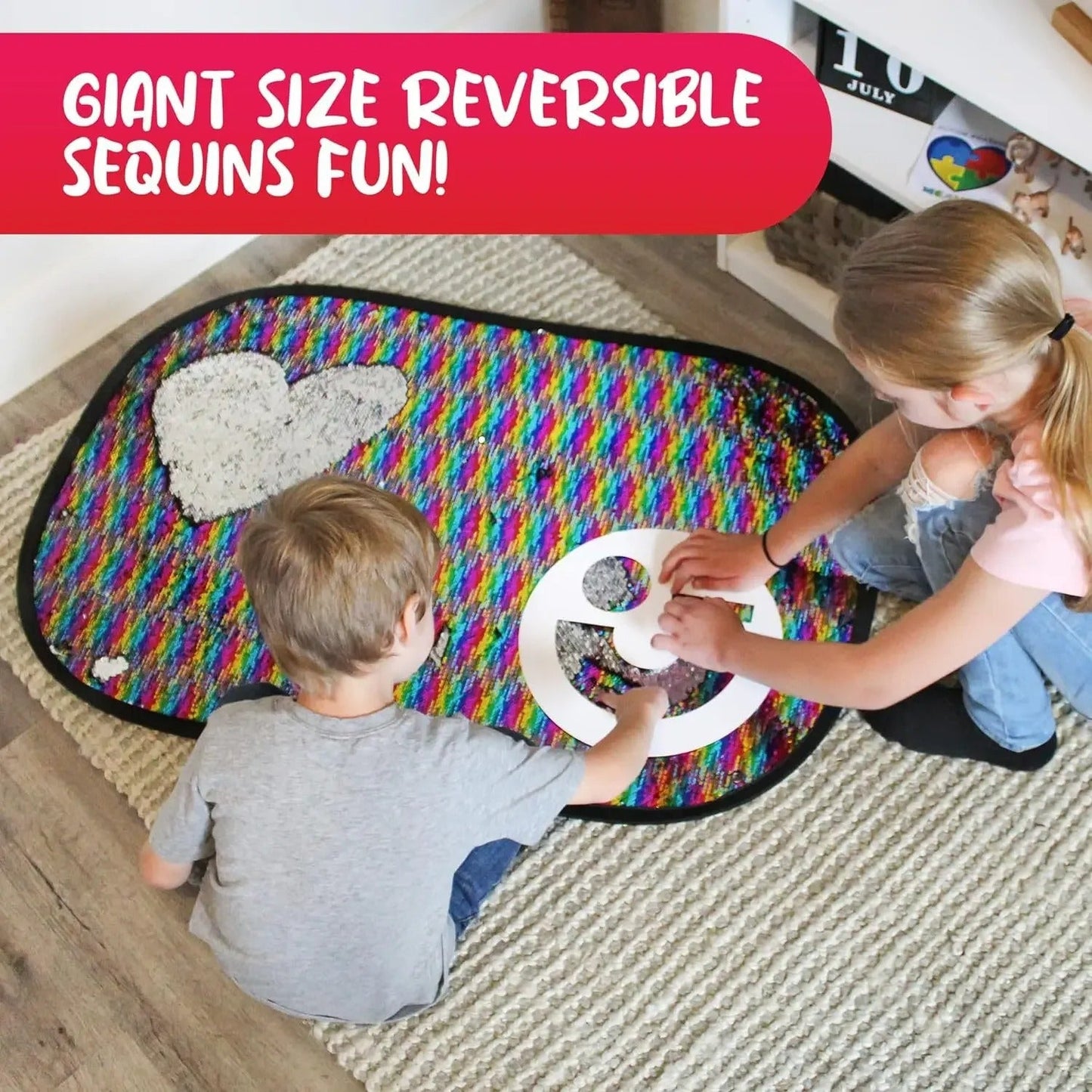 Interactive Sequins Wall Sensory Smiles