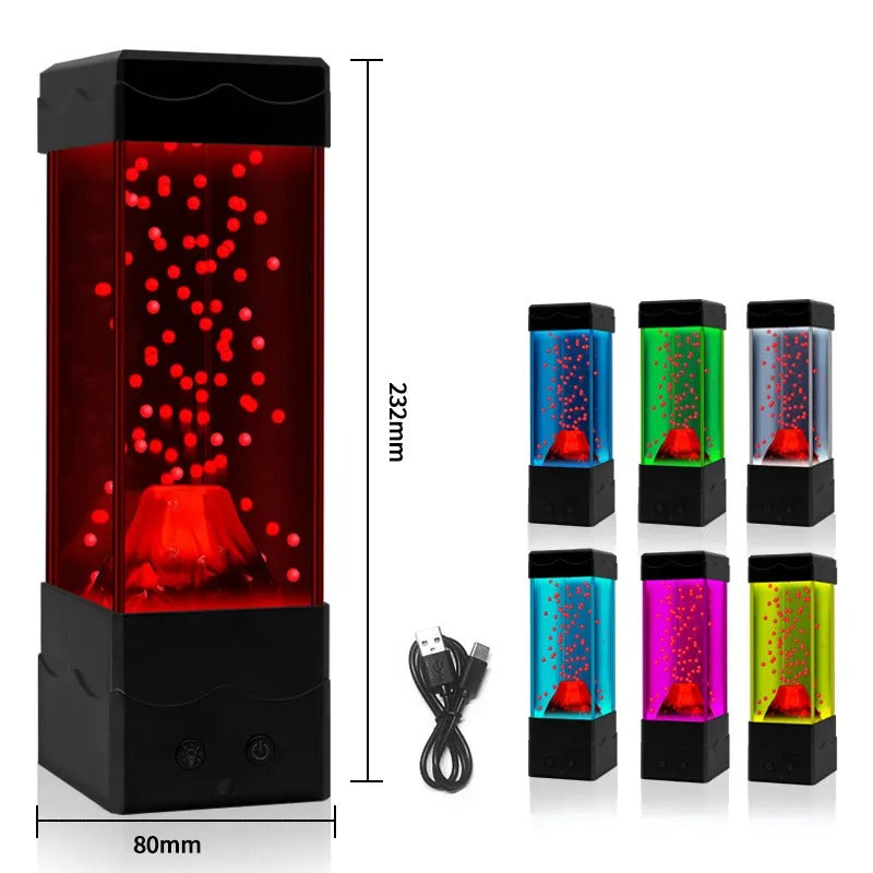 RBG Volcano Lava Lamp Sensory Smiles