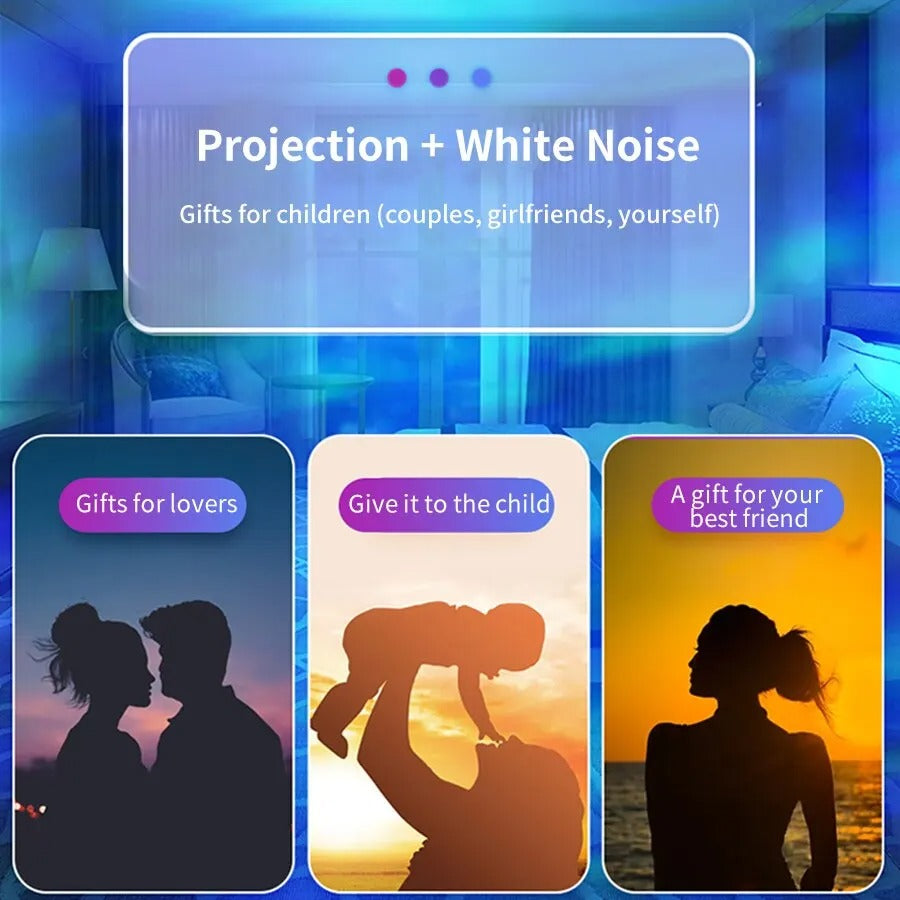 Northern Lights Galaxy Projector Sensory Smiles