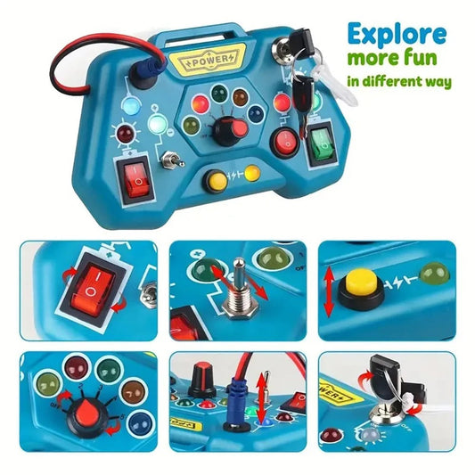 Game Controller Montessori Busy Board Sensory Smiles