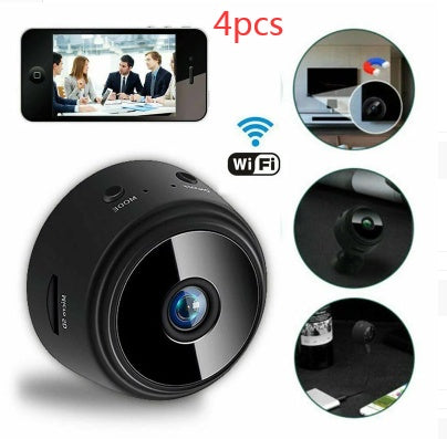 A9 Magnetic Suction Security Camera HD Camera Smart Infrared Night Vision Home Sensory Smiles