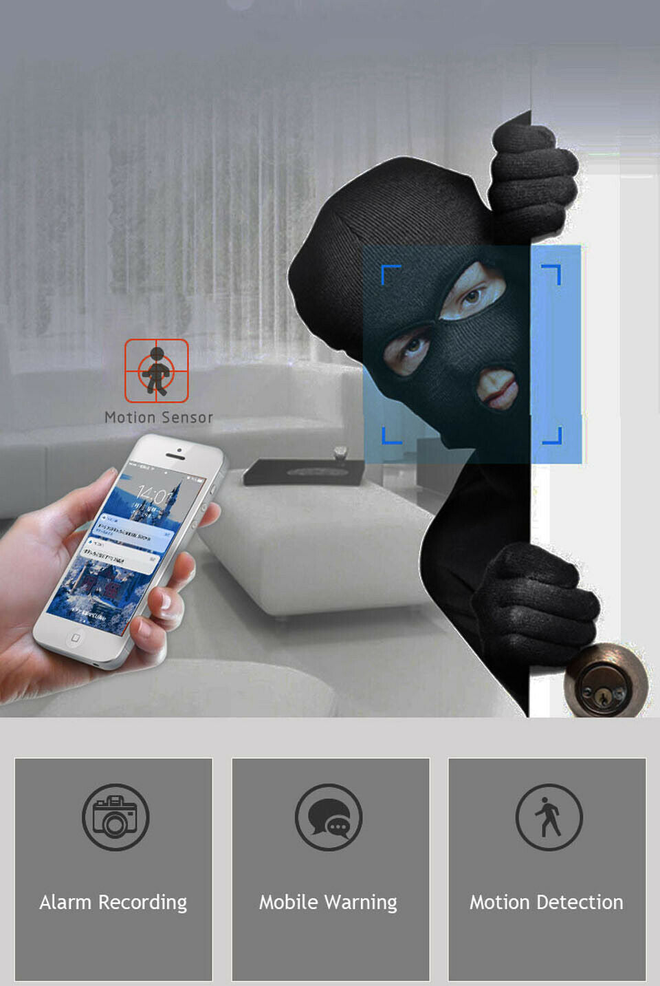WiFi wireless CCTV IP camera home security monitor Sensory Smiles