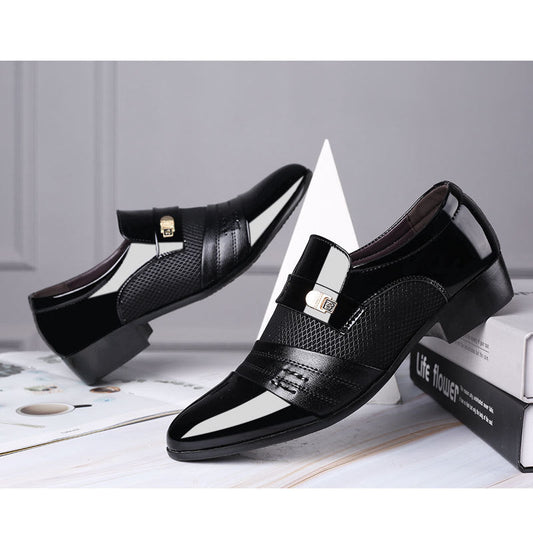 Men's shoes leather shoes men's casual shoes Sensory Smiles