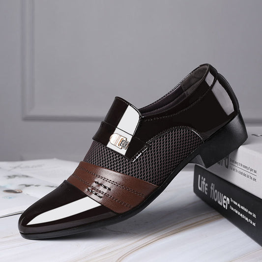 Men's shoes leather shoes men's casual shoes Sensory Smiles