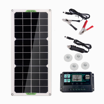 Solar Panel Car Van Caravan Camper Monocrystalline Portable Battery Charger Sensory Smiles