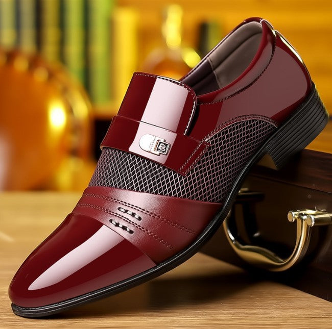 Men's shoes leather shoes men's casual shoes Sensory Smiles