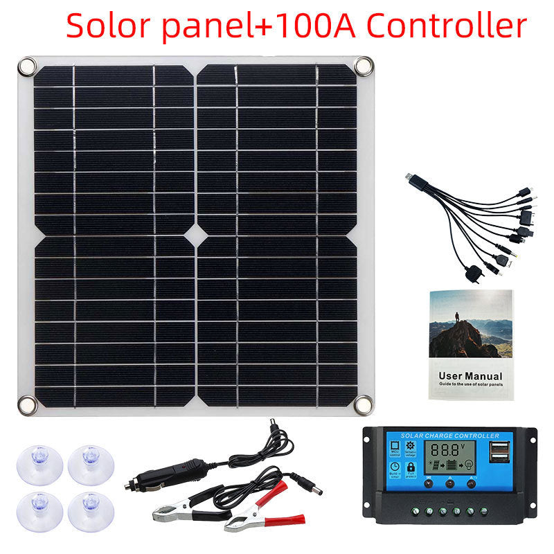 Solar Panel Car Van Caravan Camper Monocrystalline Portable Battery Charger Sensory Smiles
