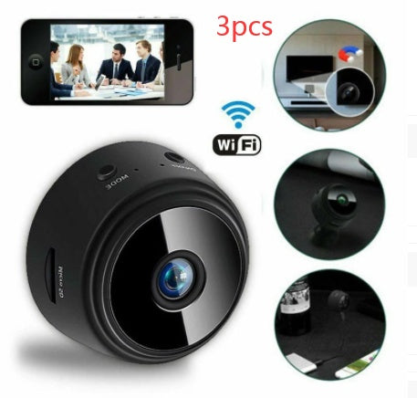 A9 Magnetic Suction Security Camera HD Camera Smart Infrared Night Vision Home Sensory Smiles