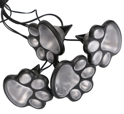 Outdoor 4 LED Solar Animal Paw Light Portable Lamp Solar Light Sensor Solar Energy Lamp Panel Camp Tent Fishing Garden Lighting Sensory Smiles