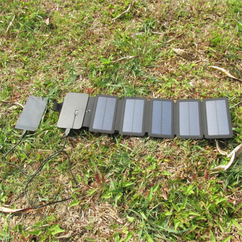 Outdoor Folding Solar Panel Charger Portable 5V 2.1A USB Output Devices Camp Hiking Backpack Travel Power Supply For Smartphones Sensory Smiles