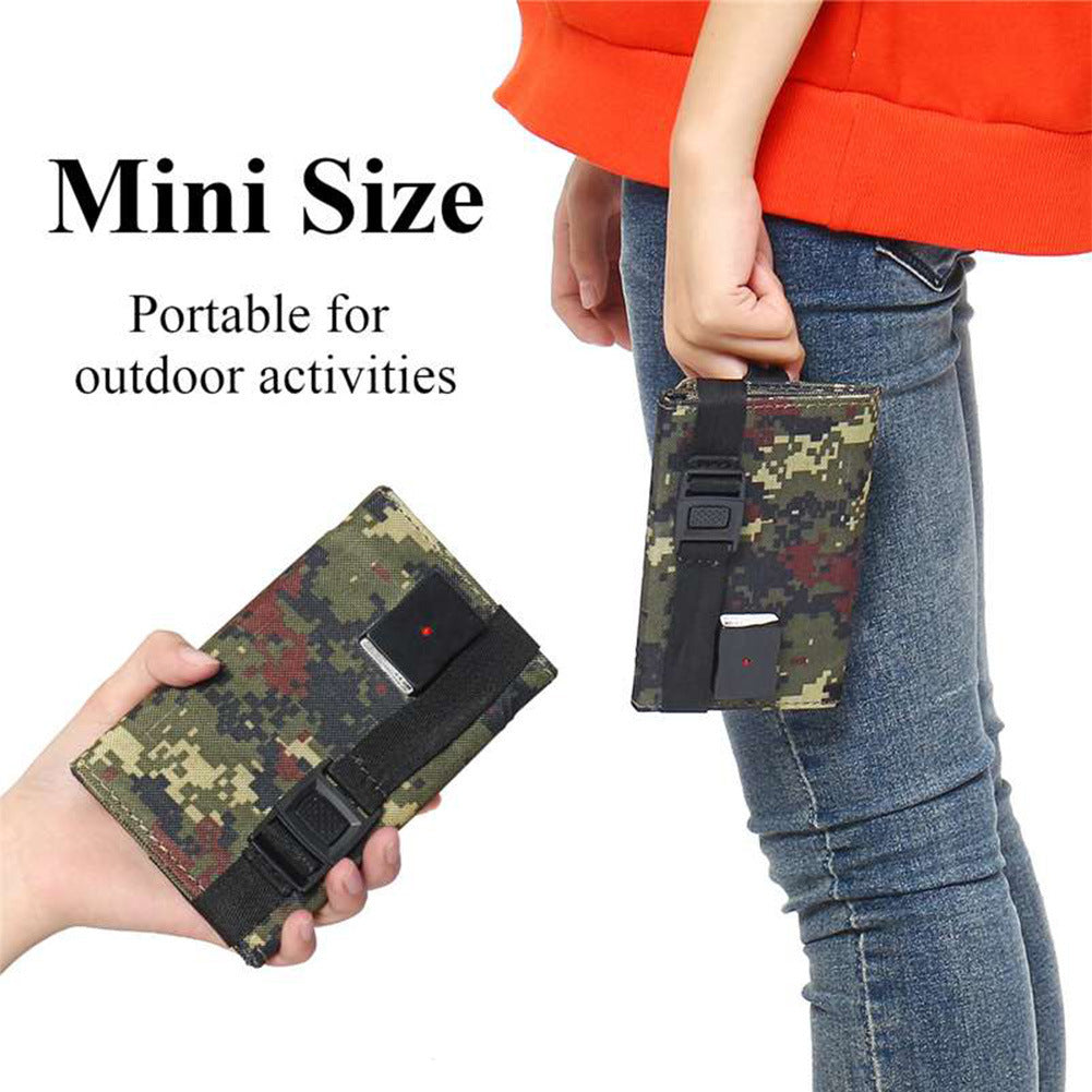 Outdoor Mobile Phone Solar Panel Charging Bag Small Size Portable Solar Panel Folding Bag Sensory Smiles