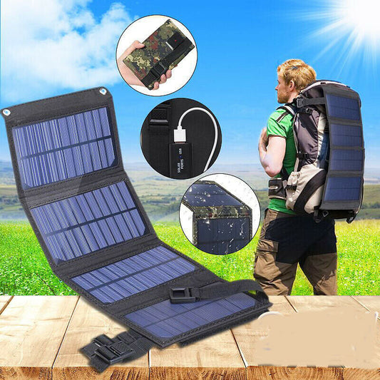 USB Interface 20W5V Portable Solar Foldable Battery Panel Sensory Smiles