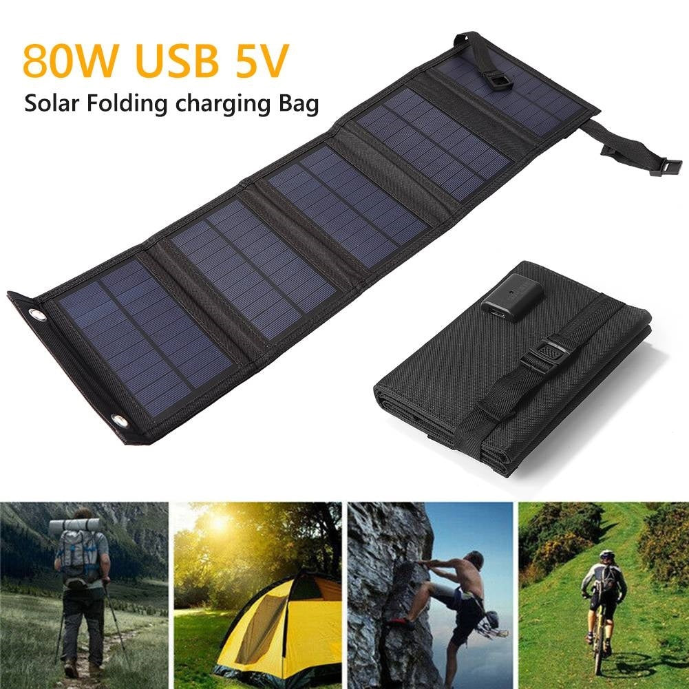 Outdoor Travel Portable Foldable Solar Panel Sensory Smiles