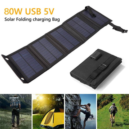 Outdoor Travel Portable Foldable Solar Panel Sensory Smiles