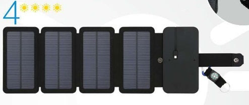 Outdoor Folding Solar Panel Charger Portable 5V 2.1A USB Output Devices Camp Hiking Backpack Travel Power Supply For Smartphones Sensory Smiles