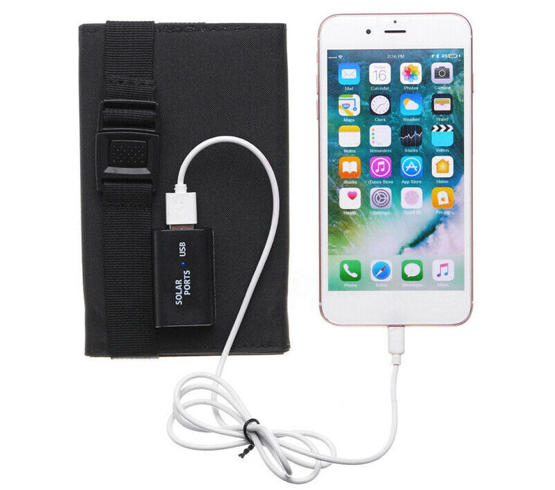USB Interface 20W5V Portable Solar Foldable Battery Panel Sensory Smiles