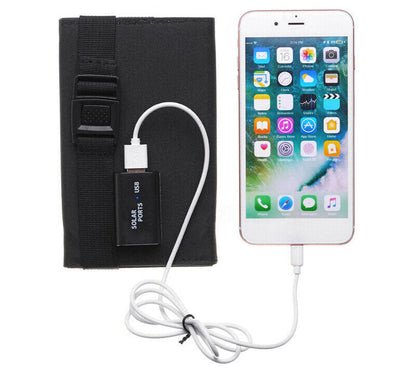 USB Interface 20W5V Portable Solar Foldable Battery Panel Sensory Smiles