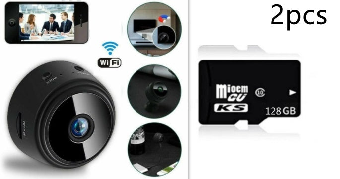 A9 Magnetic Suction Security Camera HD Camera Smart Infrared Night Vision Home Sensory Smiles