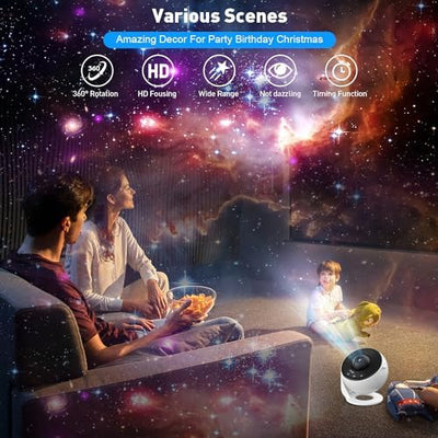 12 in 1 Planetarium Projector - White Sensory Smiles