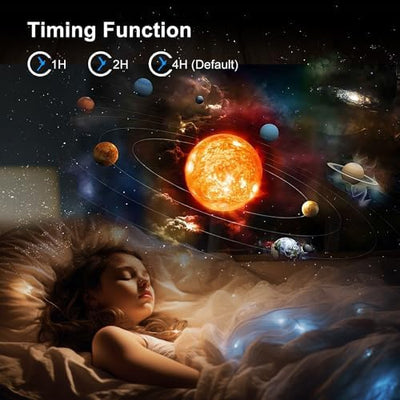 12 in 1 Planetarium Projector - Black Sensory Smiles