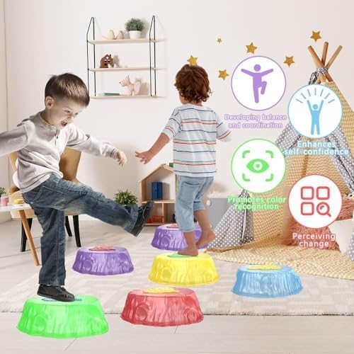 Light Up Stepping Stones Sensory Smiles