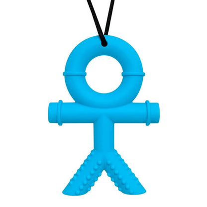 Silicone Human Shaped Kids Chew Necklace