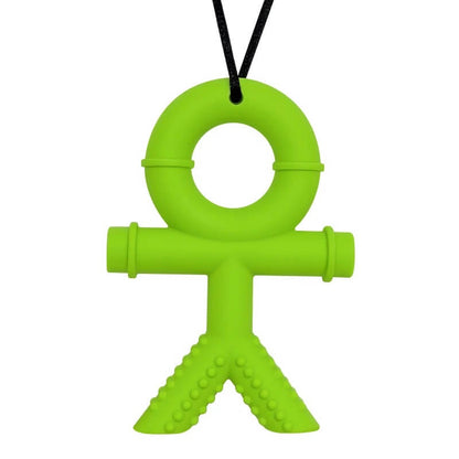 Silicone Human Shaped Kids Chew Necklace