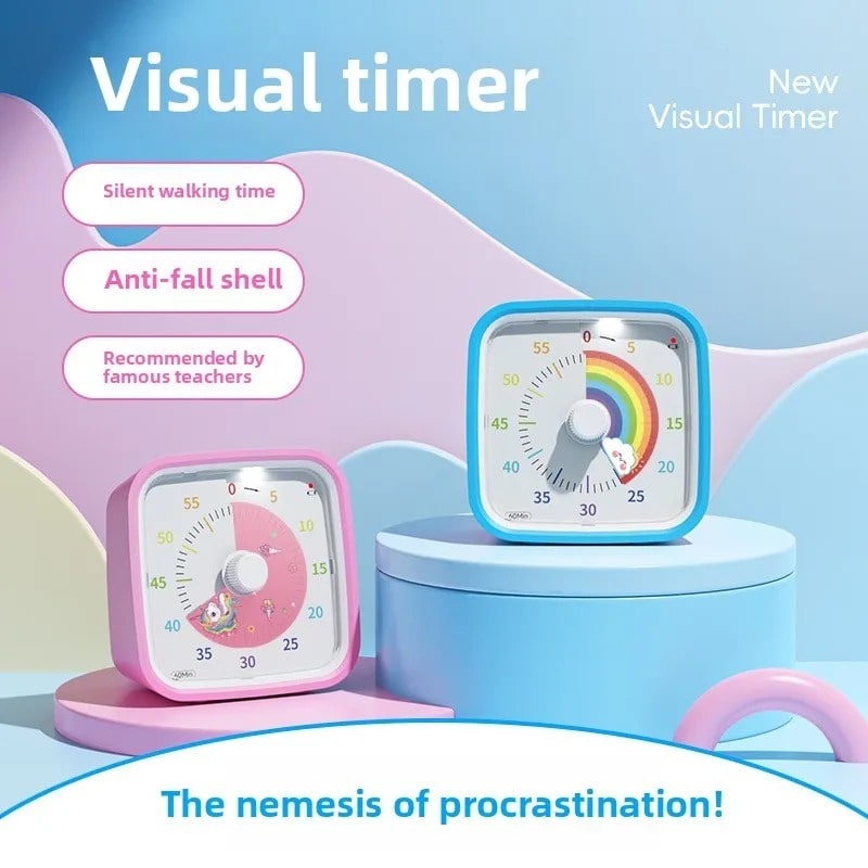 Visual Rainbow Timer – Easy Time Management for Kids & Adults
