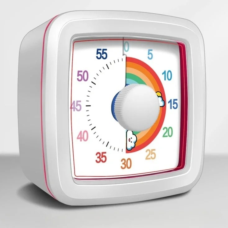 Visual Rainbow Timer – Easy Time Management for Kids & Adults