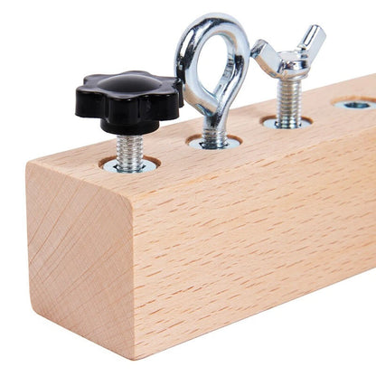 Kids Wooden Screw & Nut Disassembly Toy – Montessori Fine Motor Skills Trainer
