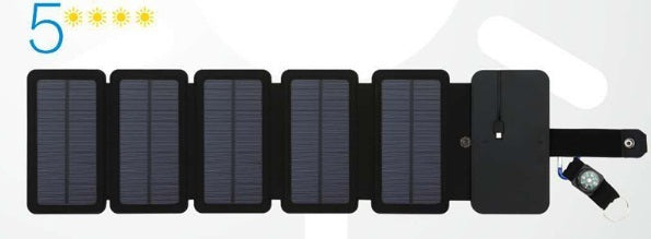 Outdoor Folding Solar Panel Charger Portable 5V 2.1A USB Output Devices Camp Hiking Backpack Travel Power Supply For Smartphones Sensory Smiles