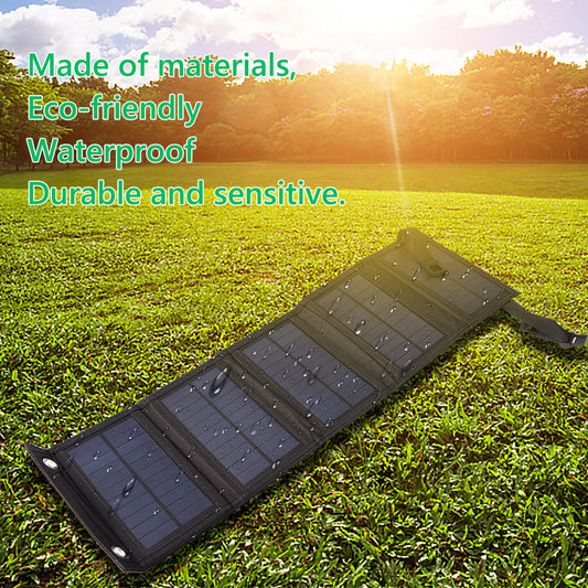 Outdoor Travel Portable Foldable Solar Panel Sensory Smiles
