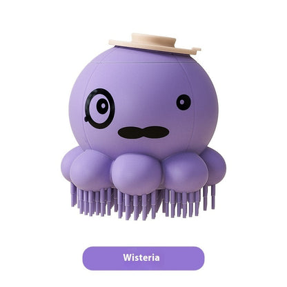 Pets Shower Brush Silicone Bath Massage Comb Pet Products Sensory Smiles