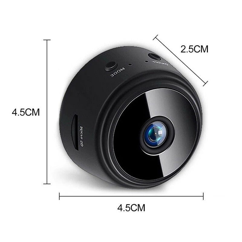A9 Magnetic Suction Security Camera HD Camera Smart Infrared Night Vision Home Sensory Smiles