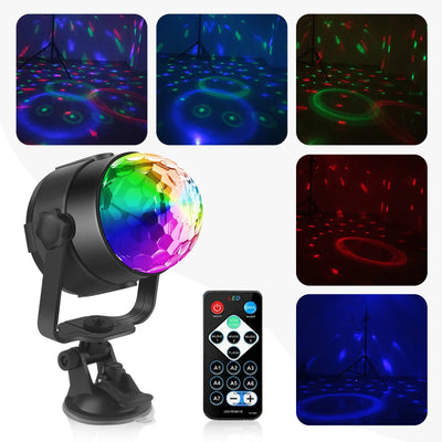 Portable Multi colored Disco Light Sensory Smiles