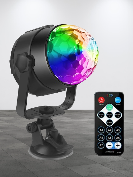 Portable Multi colored Disco Light Sensory Smiles