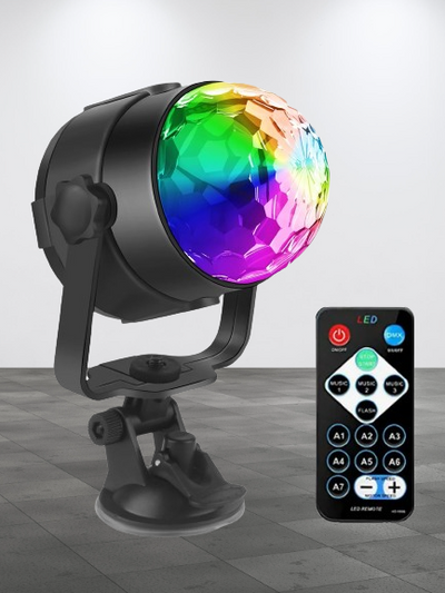 Portable Multi colored Disco Light Sensory Smiles