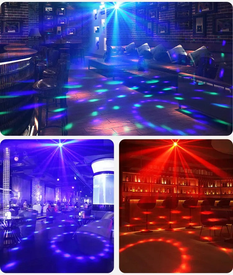 Portable Multi colored Disco Light Sensory Smiles