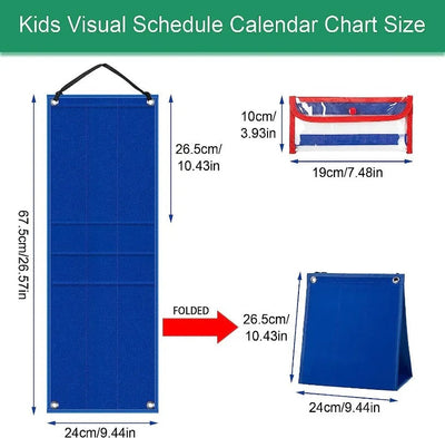 Kids Visual Timetable Planner Sensory Smiles