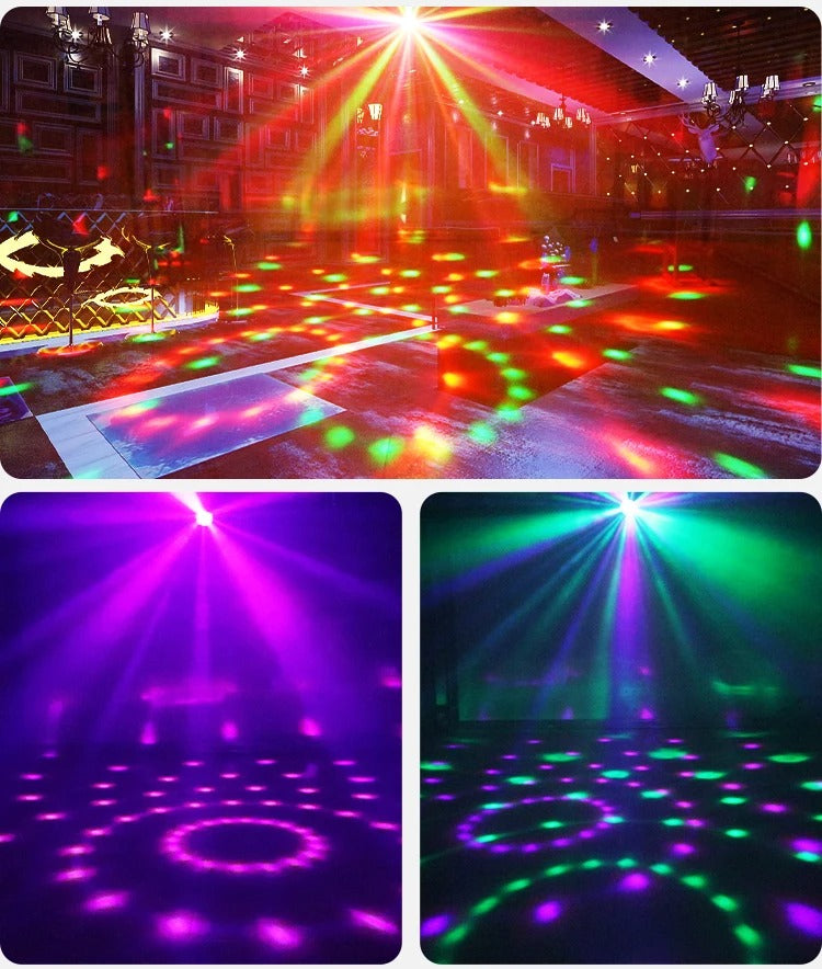 Portable Multi colored Disco Light Sensory Smiles