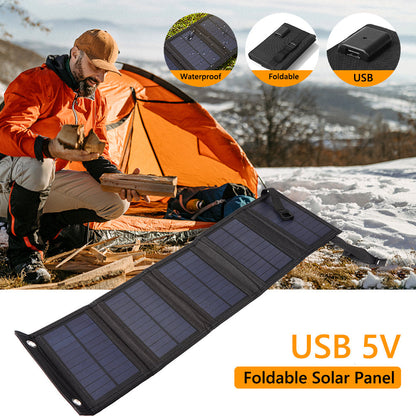 Outdoor Travel Portable Foldable Solar Panel Sensory Smiles