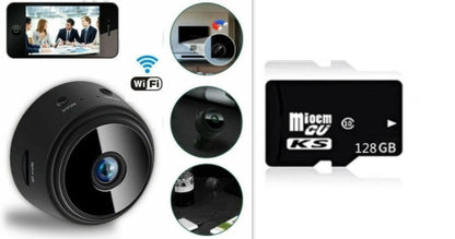 A9 Magnetic Suction Security Camera HD Camera Smart Infrared Night Vision Home Sensory Smiles