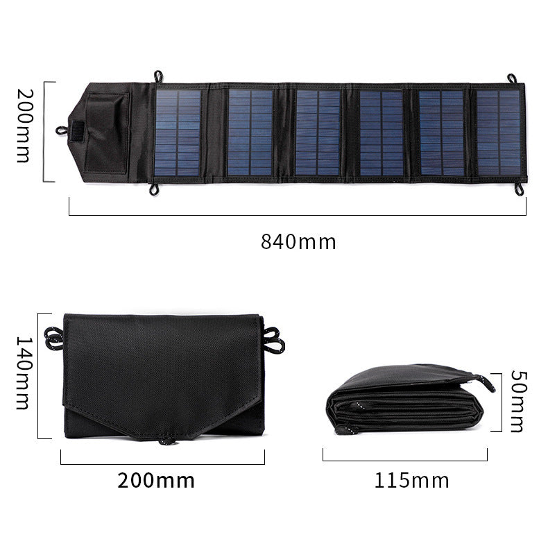Solar Charging Board Panel Outdoor Power Bank Portable Sensory Smiles