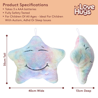 Sensory Star Musical Light Up Toy